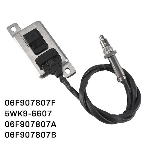 til A3 Golf 2003-2008 NOX Sensor Nitrogen Oxide Sensor 06F907807F 5WK9-6607 06F907807A 06F907807B-WELLNGS