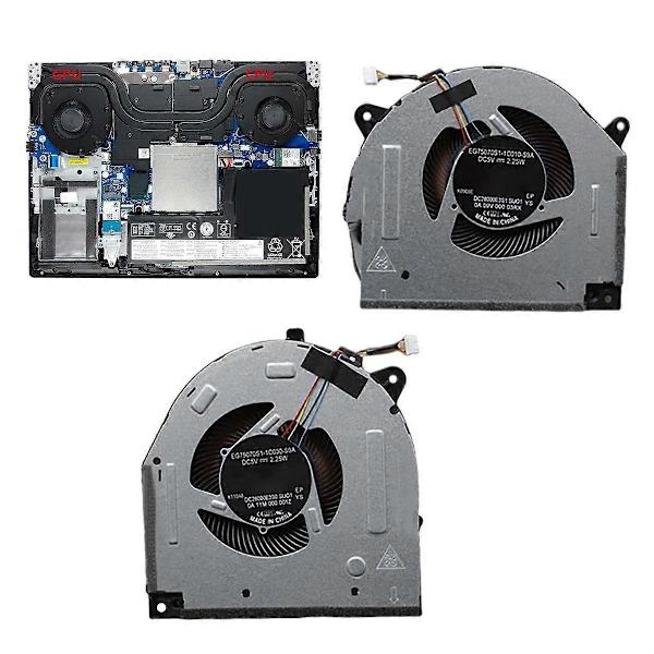 Laptop CPU GPU Køleventilator til Legion Y7000-2019 Y540-15IRH 5F10S13886 DC28000E3F1-WELLNGS