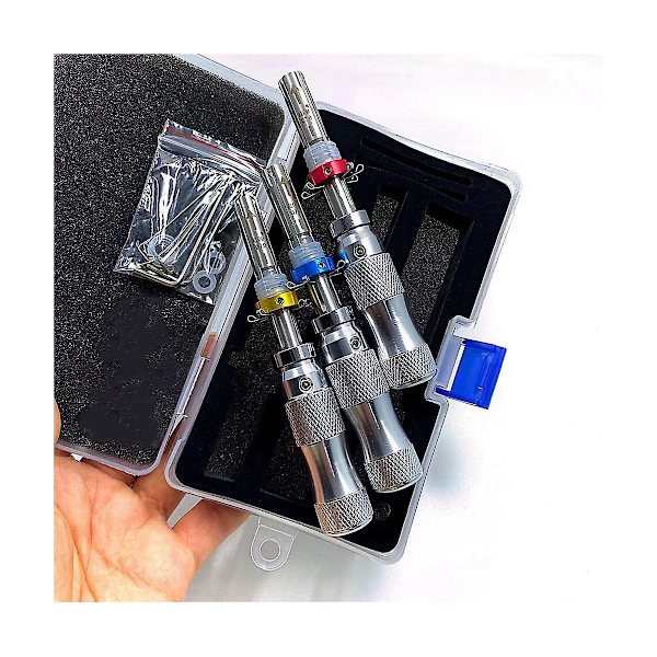 3PCS/Set 7 Pin Advanced Tubular Lock Kit KLOM-WELLNGS