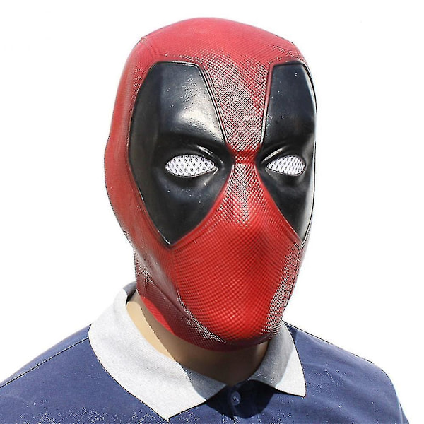 Halloween-maske, festmaske, Deadpool-latexkostyme-rekvisitter - WELLNGS