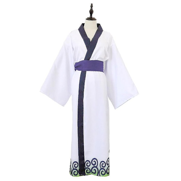 Anime Roronoa Zoro Cosplay Kostume Wano Kuni Land Kimono Robe Fuld Dragt Outfits Halloween Karneval Dragt _ai-WELLNGS Full Set 3 2XL