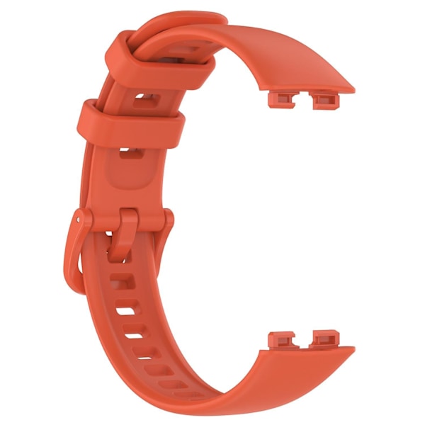 Huawei Band 8 -silikonirannekkeet, vedenpitävät urheilurannekkeet - punainen tee, oranssi - WELLNGS Multicolor Style G Huawei Band 8