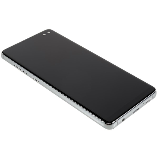 til Samsung Galaxy S10 Plus G975 LCD Skærm og Digitizer Samling + Ramme Udskiftningsdel - WELLNGS Style C