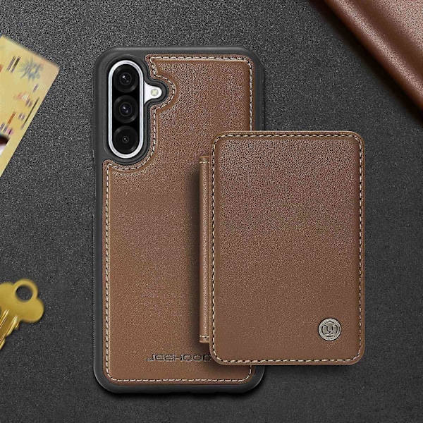 Kompatibel med Samsung Business Magnetisk Stil Lær Telefonveske-WELLNGS For Samsung Galaxy A56 5G