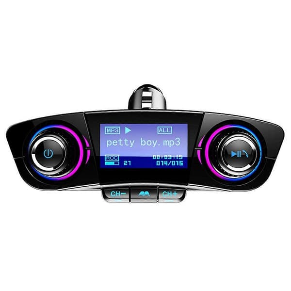 Bilafspiller BT06 Bil Bluetooth MP3-afspiller Multifunktionel Bluetooth Multi-sprog MP3 Universal LCD-WELLNGS