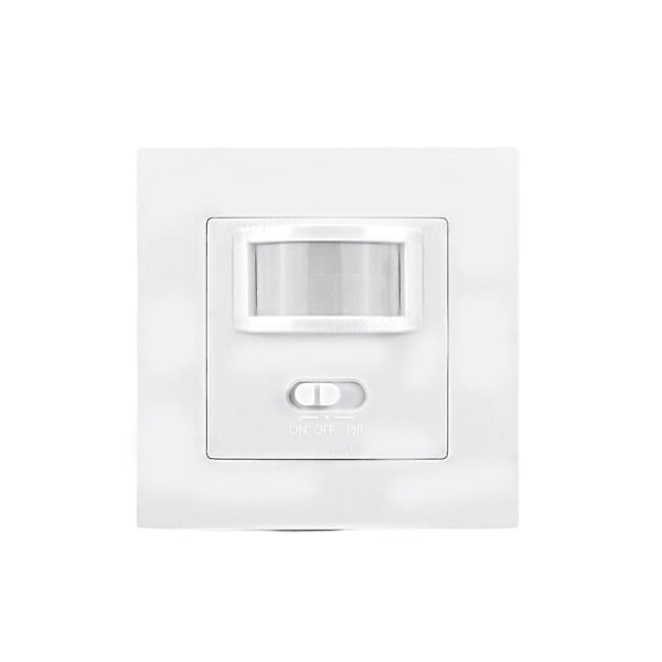 Infälld Rörelsedetektor Infraröd Pir Sensor Strömbrytare 140 Vit 110-240v Led New-WELLNGS