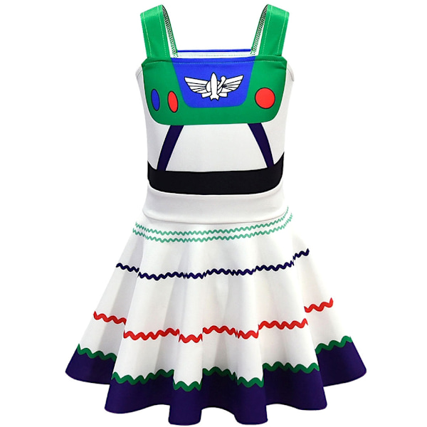 Disney Toy Story Woody Talende Pigekostume Buzz Lightyear Rollespil Kjole Børns Fødselsdagsfest Gave Sui Buzz Lightyear6-WELLNGS Buzz Lightyear6 100cm