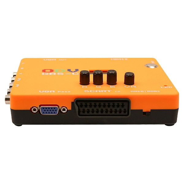 ODV-GBS-C AIO OSSC Control RGBS/YPBPR/RGBHV til VGA/-kompatibel lav oppløsning videokonverter Adapt-WELLNGS