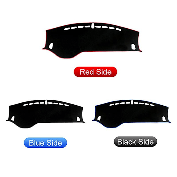 for Hyundai Tucson 2015-2016 2017 2018 2019 2020 Dashboard Cover Mat Pad Dashmat Dash Sunshade Instrument Carpet Car Accessories-WELLNGS 0 LHD Black 2019-2020