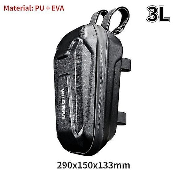 1/2/3/4/5L Scooter Front Bag Stor Kapasitet Skateboard Hengeveske Pakkepose Hengeveske for Xiaomi M365 Scooter Tilbehør-WELLNGS 3L Storage Bag 23