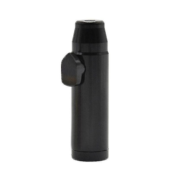 Metallinen litteä luotiraketti  Sniffer  Snorter Sniffer  Dispenser-WELLNGS Black