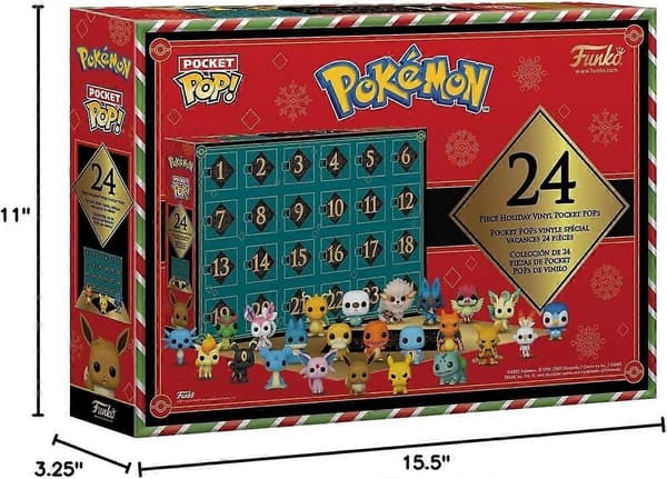 Kalender, 24 Pocket Pop! Vinylfigurer-WELLNGS