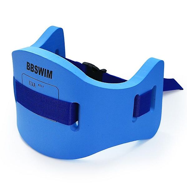Svømmeflydevest til voksne, svømmebælte, opdrift, rygflydeevne, flydevest (blå M) - WELLNGS blue L