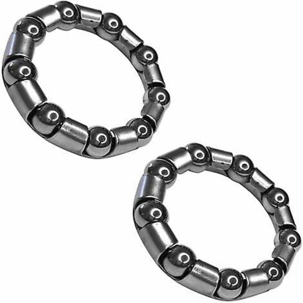 2x Stålcykelkuglelejer 32mm 45mm 9 Kugler 7.94mm Universal DIY Cykelkrank - WELLNGS