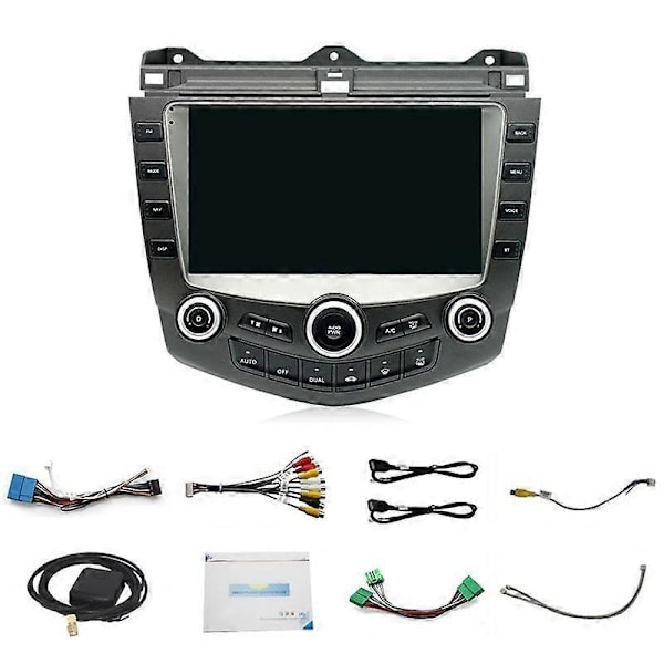 Android 11 -auton radio Accord 7:lle 2003-2007 2 Din -multimediasoitin WIFI GPS Carplay -yksikkö Auto Stereo-WELLNGS