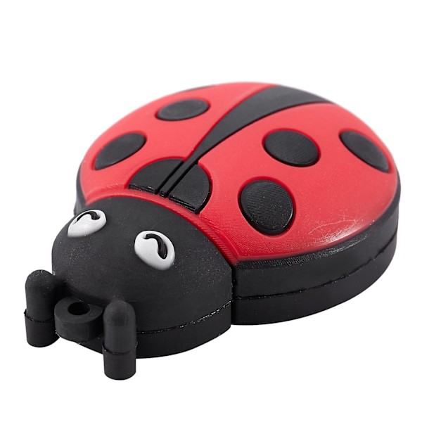 Usb 2.0 Flash Drive Søt Dyr Ladybug Form Pen Drive Minnepinne Tommelstasjon Jump Drive Flash D-WELLNGS