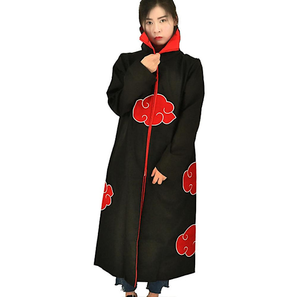 Halloween Cosplay -juhlat Naruto Akatsuki -viitta Anime Cosplay -asusetti Asun lahja -WELLNGS L