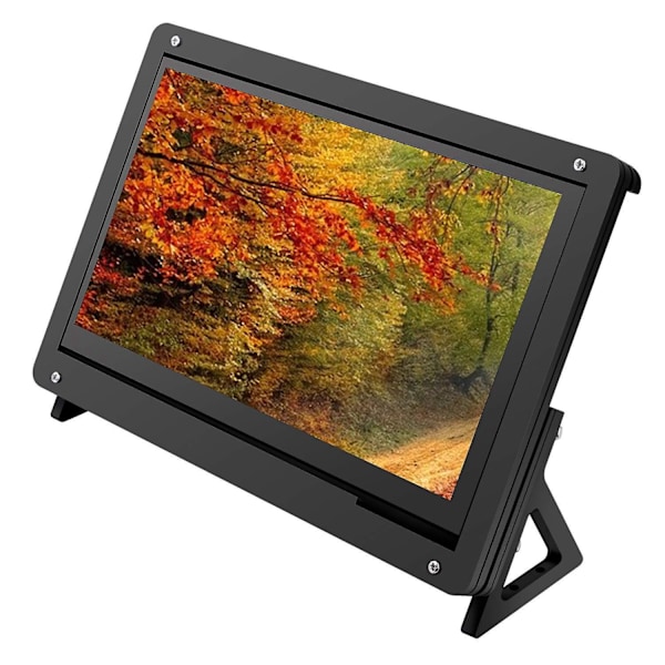 7 tommers LCD akrylbrakett etui berøringsskjerm etui holder brakett for Raspberry Pi 3 modell B+-WELLNGS