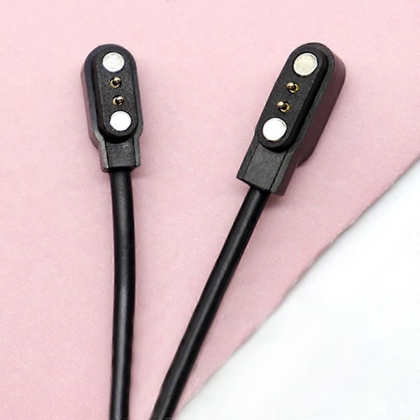 Smartklocka Magnetisk Laddningskabel USB-laddare 2Pin för Willful IP68/Willful-WELLNGS 2 pieces
