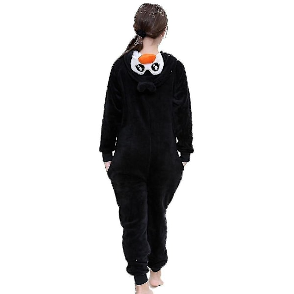 Børne Unisex Super Soft Fleece Pingvin Onesie Nw1-WELLNGS 0 3-4 Years