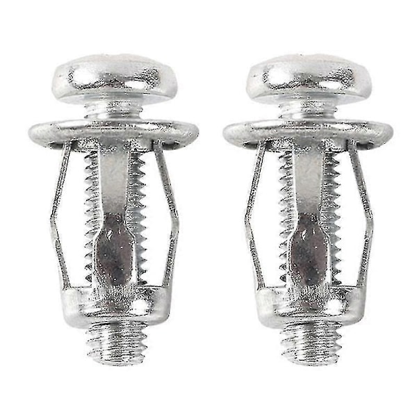 15 st M4 M5 M6 M8 Petal Rivets Mutter Jack Nuts Bil Metallskruv för Ihålig Vägg Järnskal Petal Mutter Expansion Lantern-WELLNGS 15pcs M4