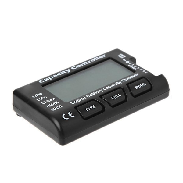 RC Cellmeter 7 Digital Batterikapasitet Checker Controller Tester Spenning for LiPo Life Li-Ion NiMH Nicd Cell Meter-WELLNGS