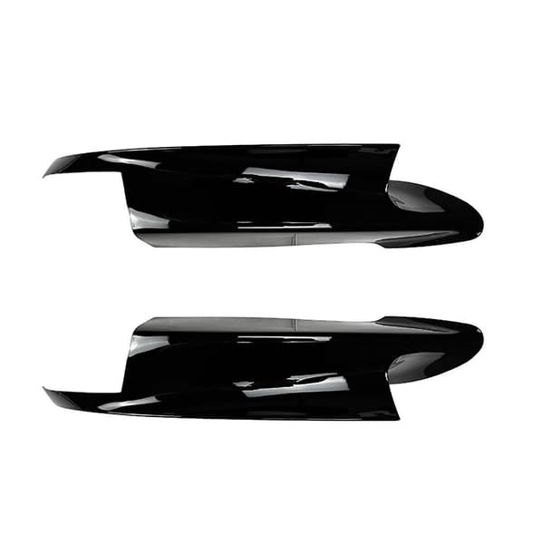 för 3-serie E90 E91 E92 E93 M3 2006-2013 Främre stötfångare Läpp Vinkel Diffusor Splitter Spoiler Skydd Blank Svart-WELLNGS