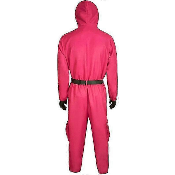 Squid Game 2 Voksen Trekant Vakt Jumpsuit-WELLNGS Triangular S