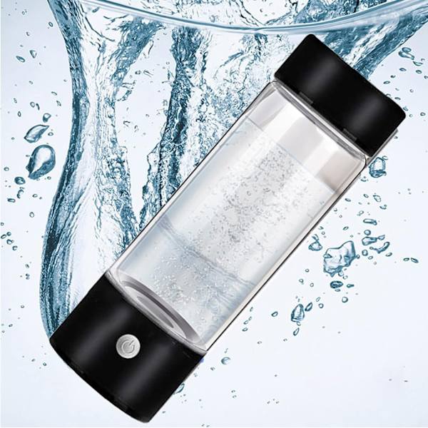 Vätevattenflaska Bärbar Vätevattenmaskin USB Laddning Joniserad Vattengenerator Väte