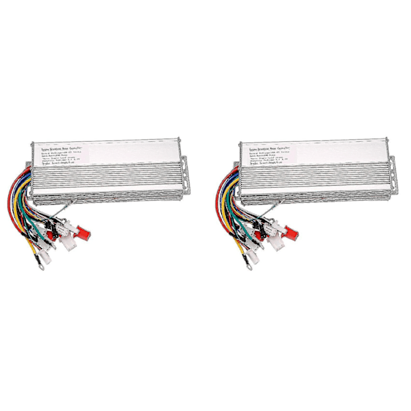 2x 48v 60v 64v 1500w Harjaton ohjain/ohjain/bldc moottorin ohjain sähköpyörään-WELLNGS