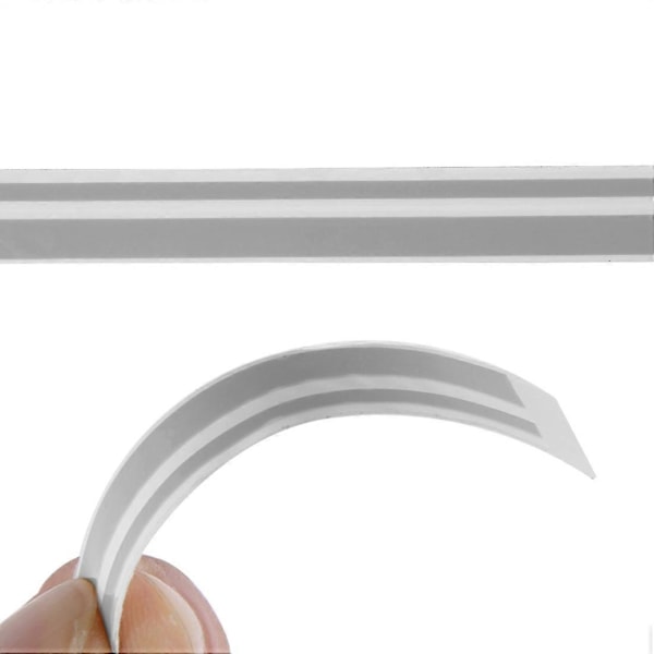 12mm 9,8m Auton Itsekiinnittyvä Koristeteippi - WELLNGS Silver