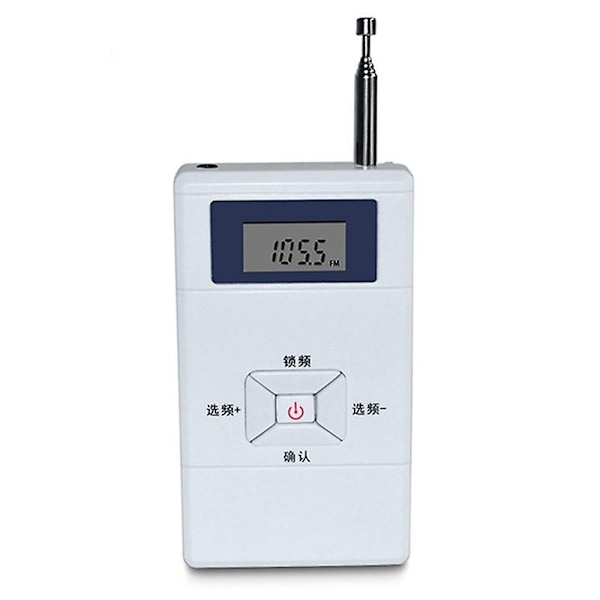 Portabel Mini Trådlös FM-sändare 70MHz-108MHz Audio Stereo FM-konverteradapter Personlig FM-radiomottagare-WELLNGS