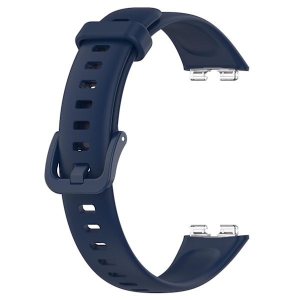 Kompatibel med Huawei Band 8 Silikonreim Vanntett Myk Klokkereim - WELLNGS Blue Type M Huawei Band 8