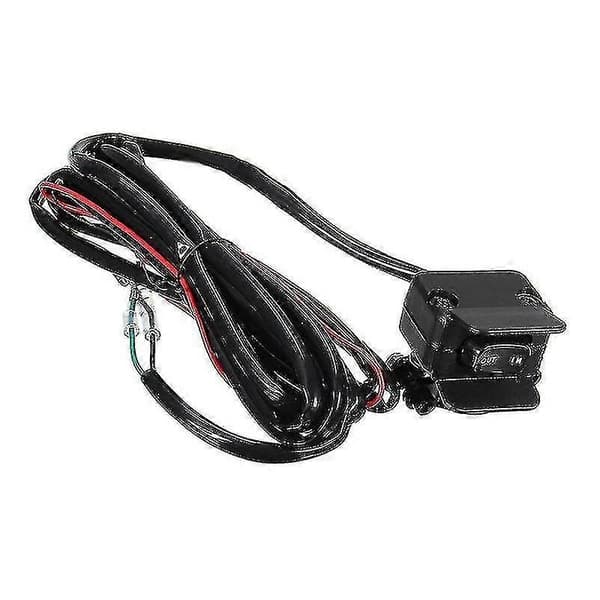 12v Vindespil Toggle Switch med Monteringssupport og Kontroltrådssæt til ATV UTV Cisea Elektrisk Vindespil - WELLNGS