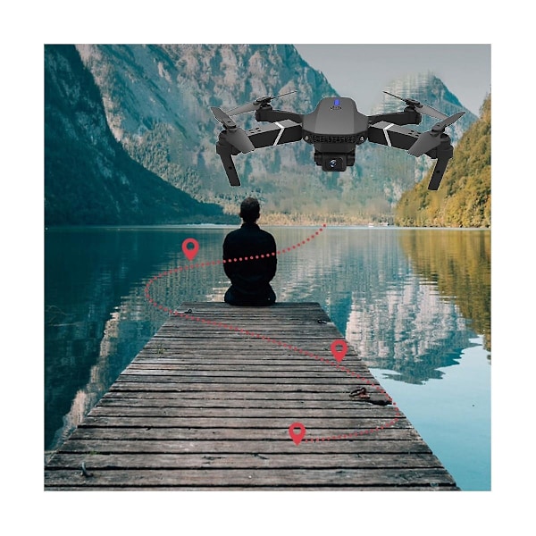 Pro Drone 4k Hd Kamera Foldbar Drone Højde Fast Fjernbetjening Pro Wifi Drone Gave Legetøj En Kom-WELLNGS