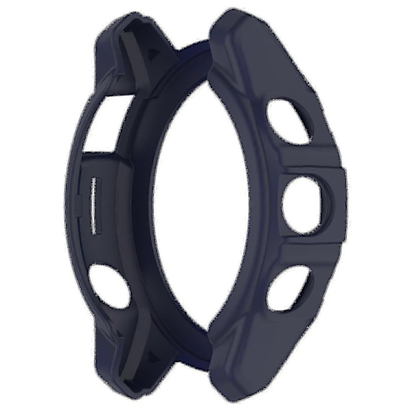 TPU-kello kotelo, yhteensopiva Garmin Epix Pro 51mm/(gen 2) 51mm /fenix 7x Pro / 7x kanssa, naarmuuntumaton ontto suojus - WELLNGS Midnight Blue