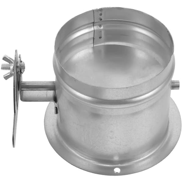 Backflödesskydd Ventilspjäll Ugn Fläktsystem Diameter 100mm Luftflödesreglering 1st-WELLNGS