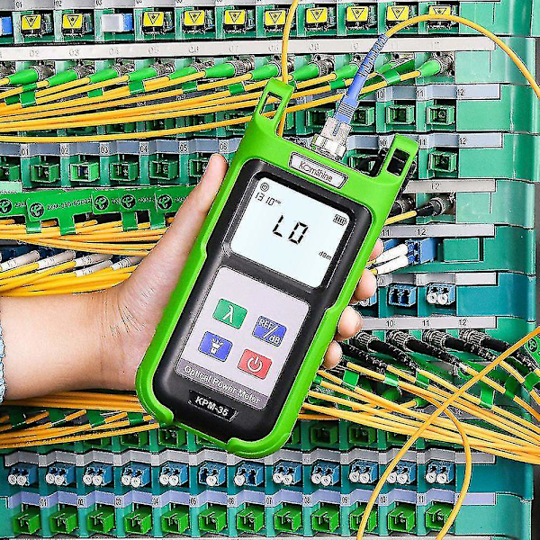 Optisk fibereffektmätar Komshine KPM-35 FTTH fiberkabeltestare och enmodsfibers optisk ljuskälla KLS-35-WELLNGS Kpm-35