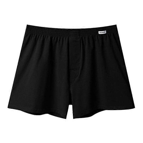 Miesten Tag-Free Bokserit Miesten Comfort Soft Alushousut Bokserit, Pehmeä Neulos Kosteutta Siirtävä Jersey B-WELLNGS black 3XL