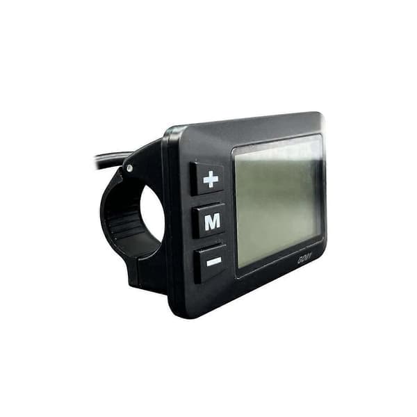 36V 48V Elcykel GD01 LCD Display Panel med Almindeligt Stik E-cykel Display Meter Tilbehør - WELLNGS