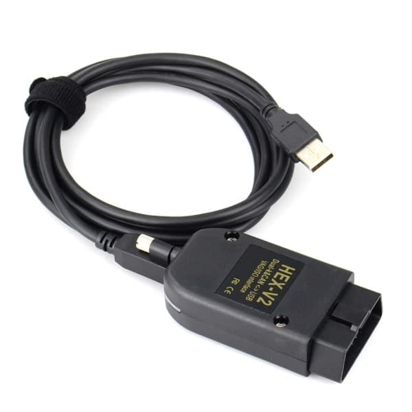 HEX V2 VCDS 25.3ATMEGA162 5053 CAN USB Bilgrænseflade ATMEGA162 Engelsk-WELLNGS