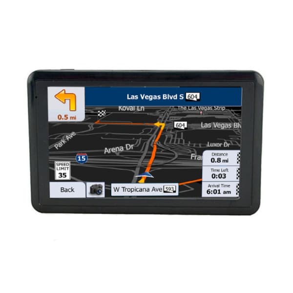 7-tommers GPS-navigator til biler, biltilbehør