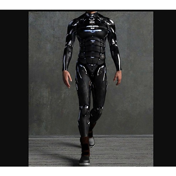 Robotdräkt för Män, Alien Dräkt för Män, Festivaldräkter för Män, Rave Dräkt för Män, Festival Body - WELLNGS VV017 Child XL-150cm