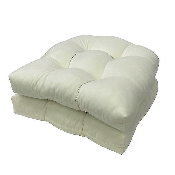 Utomhusstolmatta 2-pack, Mattor för uteplatsmöbler - WELLNGS white