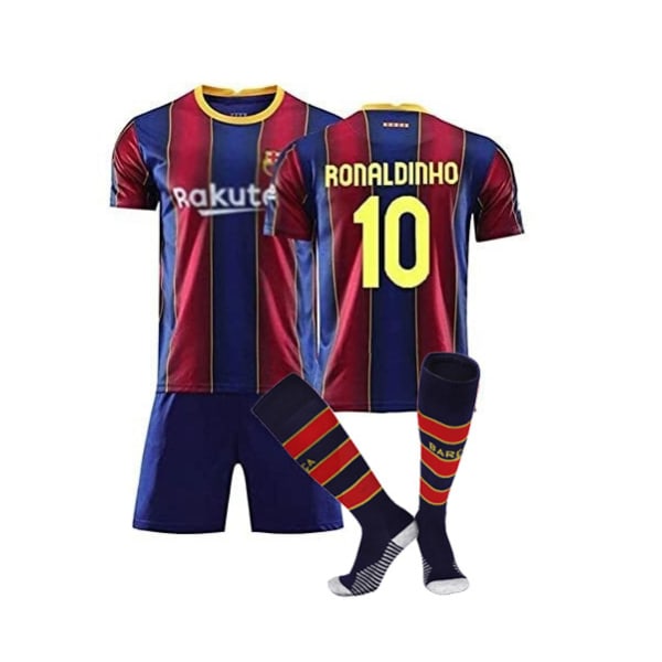 10# Ronaldinho uniformsdrakter for barn og voksne-WELLNGS 26