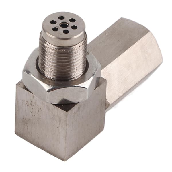 Bil Syresensor Spacer 90 Grader CEL Bung Fix för Check Engine Light M18X1.5 Katalysator - WELLNGS