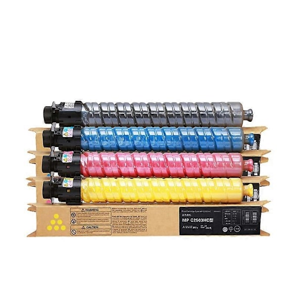 Kopimaskine Tonerpatron til Ricoh MP C2003 C2503 C2004 C2504 C3003 C3503 C4503 C5503 C6003 C3004 C3504 C4504 C6004 - WELLNGS Black