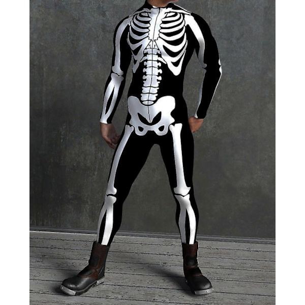 Robotdräkt för Män, Alien Dräkt för Män, Festivaldräkter för Män, Rave Dräkt för Män, Festival Body - WELLNGS VV018 Adult XL