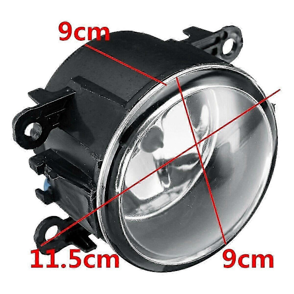 Bil Front Kofanger Tågelygte Lampe Kompatibel med Suzuki SX4 Swift Grand Vitara Alto Jimny-WELLNGS