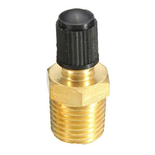 1/4\" NPT Tankventil Korrosionsbestandig Messing Schraderventil med 1/4\" NPT Hantråde - WELLNGS